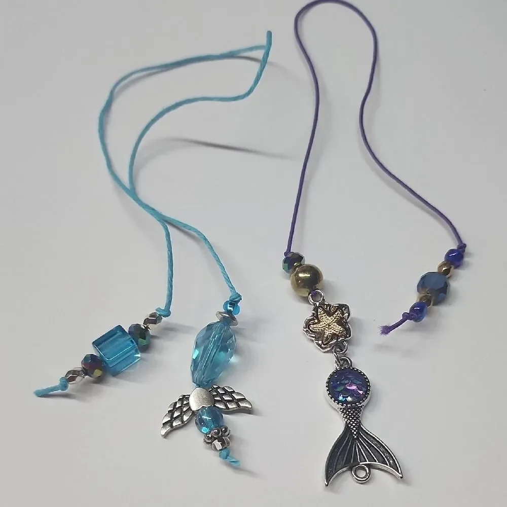 Handmade Bookmarks Mermaid Tail And Angel